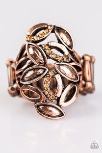 Paparazzi "Autumn Awe" Copper Ring Paparazzi Jewelry