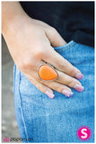 Paparazzi "Heart of the Earth" Orange Ring Paparazzi Jewelry