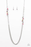 Paparazzi VINTAGE VAULT "In For A Surprise" Multi Necklace & Earring Set Paparazzi Jewelry