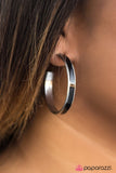 Paparazzi "Pop Culture" Black Earrings Paparazzi Jewelry