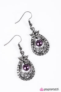 Paparazzi "BELIZE In Me" Purple Earrings Paparazzi Jewelry