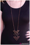 Paparazzi "All Signs Point to Yes - Copper" necklace Paparazzi Jewelry