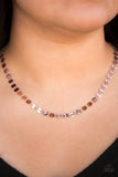Paparazzi VINTAGE VAULT "Let There Be SPOTLIGHT" Copper Necklace & Earring Set Paparazzi Jewelry
