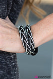 Paparazzi "Musing Maverick" Black Wrap Bracelet Paparazzi Jewelry