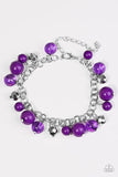 Paparazzi "WANDERLUST For Life" Purple Bracelet Paparazzi Jewelry