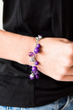 Paparazzi "WANDERLUST For Life" Purple Bracelet Paparazzi Jewelry