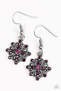 Paparazzi "Just Queenin" Purple Earrings Paparazzi Jewelry