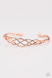 Paparazzi "Metro Melody" Copper Bracelet Paparazzi Jewelry