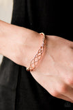 Paparazzi "Metro Melody" Copper Bracelet Paparazzi Jewelry