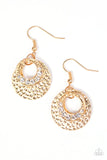 Paparazzi "So GLAM You Made It!" Gold Earrings Paparazzi Jewelry
