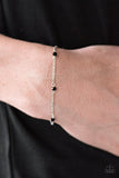 Paparazzi "A Pinch Of Sparkle" Black Bracelet Paparazzi Jewelry