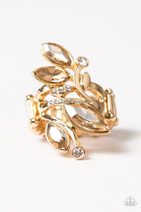 Paparazzi "Beautifully Botanical" Gold Ring Paparazzi Jewelry