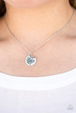 Paparazzi "Wishful Wishes" Silver Necklace & Earring Set Paparazzi Jewelry