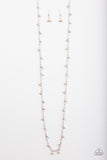 Paparazzi "The Whole Shebang" Brown Necklace & Earring Set Paparazzi Jewelry