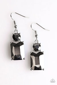 Paparazzi "Hustle and Shine" Silver Earrings Paparazzi Jewelry