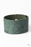 Paparazzi "On Your BEAST Behavior" Green Wrap Bracelet Paparazzi Jewelry