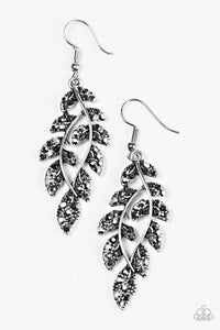 Paparazzi "Time Willow Tell" Silver Earrings Paparazzi Jewelry