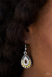 Paparazzi "South Beach Sunsets" Yellow Earrings Paparazzi Jewelry