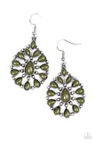 Paparazzi "Wild is My Favorite Color" Green Earrings Paparazzi Jewelry