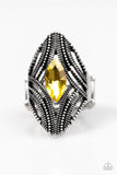 Paparazzi "Jungle Jewel" Yellow Ring Paparazzi Jewelry