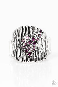 Paparazzi "Tiger Stripes" Purple Ring Paparazzi Jewelry