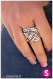 Paparazzi "Intoxicating Illusion - Red" ring Paparazzi Jewelry