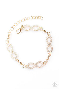 Paparazzi "Time and Time Again" Gold Bracelet Paparazzi Jewelry