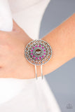 Paparazzi "If There's A WHEEL, There's A Way" Pink Bracelet Paparazzi Jewelry