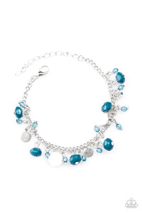 Paparazzi "Spoken For" Blue Bracelet Paparazzi Jewelry