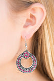 Paparazzi "Colorful Coasts" Pink Earrings Paparazzi Jewelry