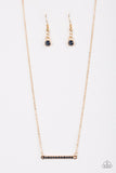 Paparazzi "Give Me Some Glitter" Blue Necklace & Earring Set Paparazzi Jewelry