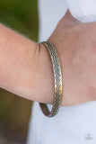 Paparazzi "Rogue Waves" Brass Bracelet Paparazzi Jewelry