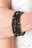 Paparazzi "Money Drop" Black Bracelet Paparazzi Jewelry