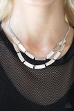 Paparazzi "Call Me Cleopatra" Silver Necklace & Earring Set Paparazzi Jewelry