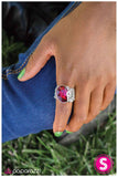 Paparazzi "Her Majesty" Pink Ring Paparazzi Jewelry
