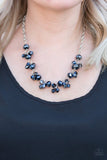 Paparazzi "Instant Stardom" Blue Necklace & Earring Set Paparazzi Jewelry