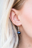 Paparazzi "Instant Stardom" Blue Necklace & Earring Set Paparazzi Jewelry