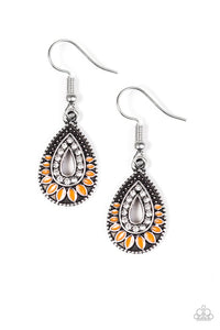 Paparazzi "South Beach Sunsets" Orange Earrings Paparazzi Jewelry