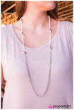 Paparazzi "Tied and True - White" necklace Paparazzi Jewelry