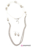 Paparazzi "Tied and True - White" necklace Paparazzi Jewelry