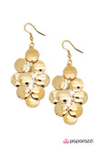 Paparazzi "Around Here" Gold Earrings Paparazzi Jewelry