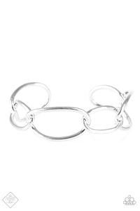 Paparazzi "Chain And Simple" FASHION FIX Silver Bracelet Paparazzi Jewelry