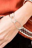 Paparazzi "Chain And Simple" FASHION FIX Silver Bracelet Paparazzi Jewelry
