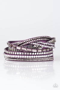 Paparazzi "I Came To Slay" Purple Wrap Bracelet Paparazzi Jewelry