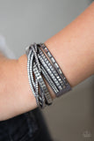 Paparazzi "I Came To Slay" Silver Wrap Bracelet Paparazzi Jewelry