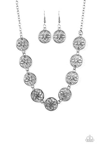 Paparazzi "I Can and I Wheel" Black Necklace & Earring Set Paparazzi Jewelry