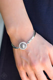 Paparazzi "Glamour Icon" Silver Bracelet Paparazzi Jewelry