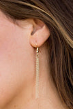 Paparazzi "Walk By Faith" Gold Necklace & Earring Set Paparazzi Jewelry