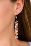 Paparazzi "La Vida Loca" Copper Necklace & Earring Set Paparazzi Jewelry