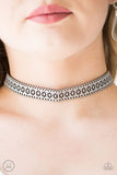 Paparazzi "Daisy Debonair" Silver Necklace & Earring Set Paparazzi Jewelry